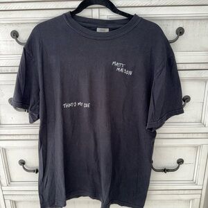 Matt Maeson Comfort Colors Black Graphic Tee